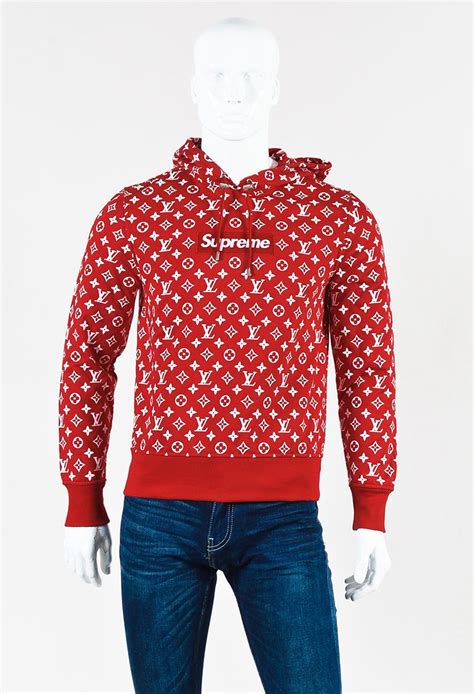 louis vuitton mens shirt replica|authentic Louis Vuitton supreme hoodie.